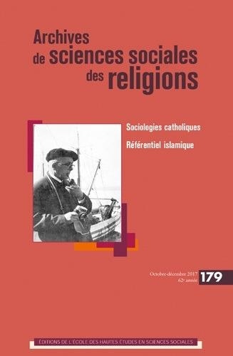 EHESS - Archives de sciences sociales des religions N° 179 : .