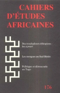 Cahiers d'études africaines N° 176, 2004