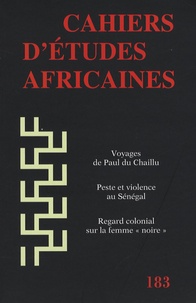 Jean-Loup Amselle - Cahiers d'études africaines N° 183 : .