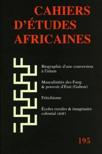 Cahiers d'études africaines N° 195