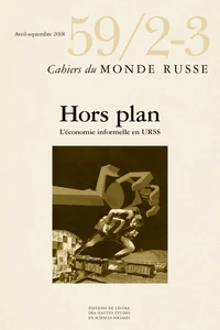 Cahiers du Monde russe N° 59/2-3, décembre 2018