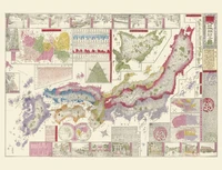Carte du Japon sous l’ère Meiji