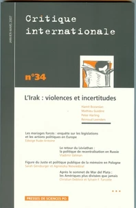 L'Irak : violences et incertitudes