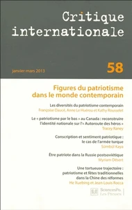 Figures du patriotisme dans le monde contemporain