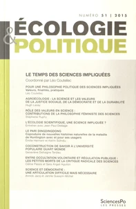 Le temps des sciences impliquées