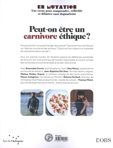 En mutation N° 1, octobre 2021 En mutation n°1 : comment être un carnivore éthique ?