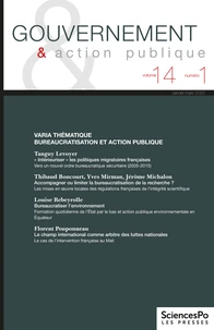 Gouvernement & action publique N° 14-1