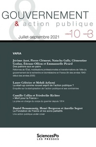 Philippe Bezes et Patrick Hassenteufel - Gouvernement & action publique Volume 10 N° 3, juillet-septembre 2021 : .