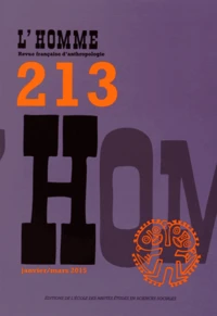 L'Homme N° 213, Janvier-mars 2015