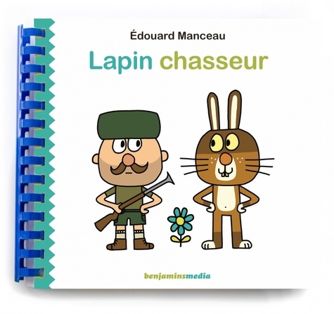 Edouard Manceau - Lapin chasseur - Braille et Gros caractères. 1 CD audio MP3
