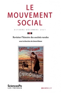Gérard Béaur - Le mouvement social N° 277, octobre-décembre 2021 : Revisiter l'histoire des sociétés rurales.