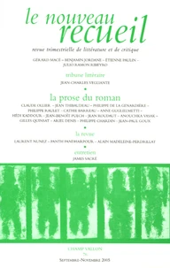 La prose du roman