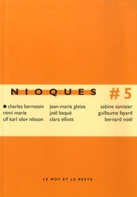 Charles Bernstein et Rémi Marie - Nioques N° 5 : .