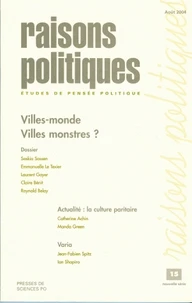 Villes-monde, villes monstres ?