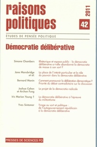 Yves Sintomer et Julien Talpin - Raisons politiques N° 42, 2011 : Démocratie délibérative.