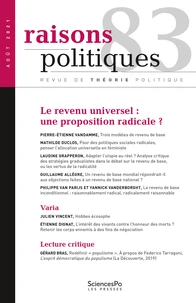 Le revenu universel : une proposition radicale ?