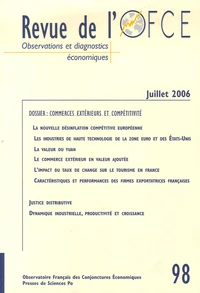 Commerces extérieurs et compétitivité