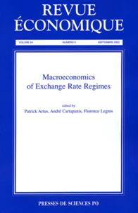 Macroeconomics of exchange rate regimes