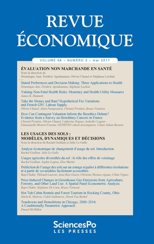  Sciences Po - Revue économique Volume 68 tome 3 : .
