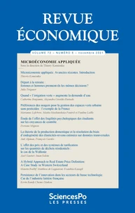 Microéconomie appliquée
