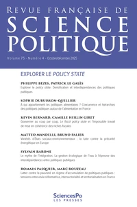 Revue française de science politique N° 75-4