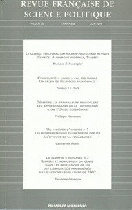 Jean-Luc Parodi - Revue française de science politique Volume 55, N° 3, Juin 2005 : .