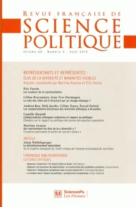 Représentants et représentés : élus de la diversité et minorités visibles