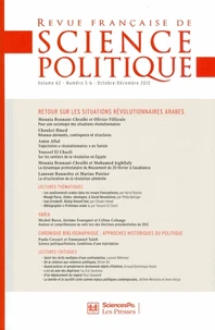 Retour sur les situations révolutionnaires arabes