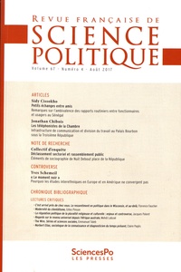 Yves Déloye - Revue française de science politique Volume 67 N° 4, août 2017 : .
