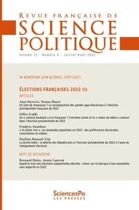 Elections françaises 2022 (1)