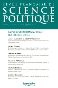 La production transnationale des guerres civiles