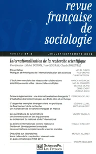 Internationalisation de la recherche scientifique