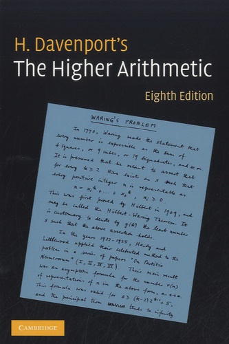 Harold Davenport - The Higher Arithmetic.
