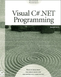 Harold Davis - Visual C#.Net Programming.
