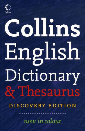  Harper Collins - Collins English Dictionary & Thesaurus - Discovery Edition.