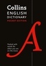  Harper Collins publishers - Collins English Dictionary - Pocket Edition.