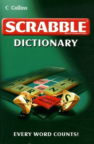  Harper Collins - Scrabble Dictionnary - Edition en anglais.