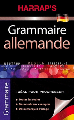  Harrap - Grammaire allemande.