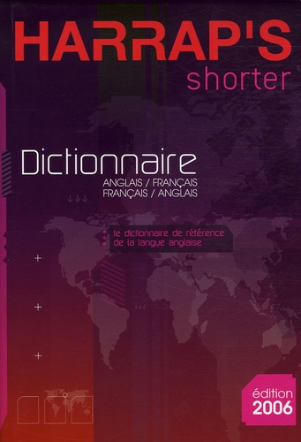  Harrap - Harrap's Shorter Dictionnaire Anglais-Français/Français-Anglais.