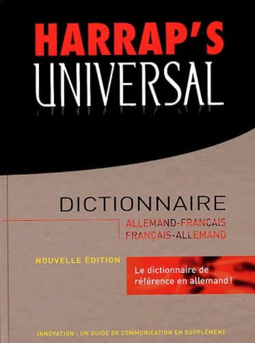  Harrap - Harrap's Universal - Dictionnaire français-allemand + Deutsch Aktiv.