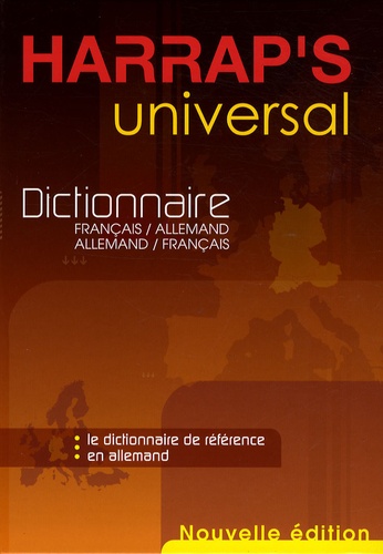  Harrap - Harrap's universal - Dictionnaire français-allemand et allemand-français + Deutsch aktiv, le guide de référence pour bien s'exprimer en allemand.