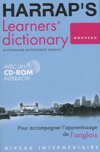  Harrap - Learner's dictionary - Avec 1 CD-Rom intéractif.