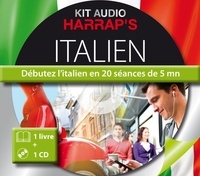  Harrap's - Harrap's kit audio italien - Débutez l'italien en 20 séances de 5 mn. 1 CD audio MP3