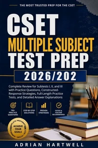 CSET MULTIPLE SUBJECT TEST PREP 2026/2027