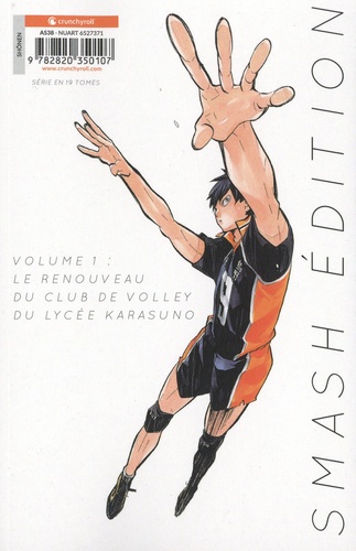 Haikyû !! Les As du volley - Smash édition Tome 1 Le renouveau du club de volley du lycée Karasuno