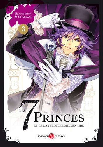 Haruno Atori et Yu Aikawa - Les 7 princes et le labyrinthe millénaire Tome 3 : .