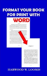 Format Your Book For Print With Word