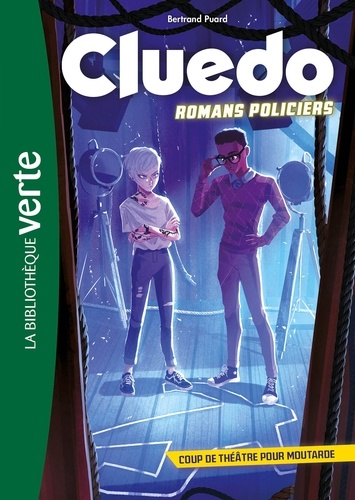  Hasbro - Cluedo romans policiers 01 - Coup de théâtre pour Moutarde.