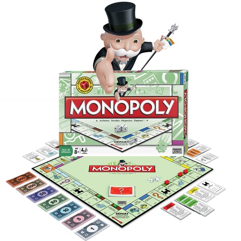 Hasbro – jeu de société classique Monopoly Original