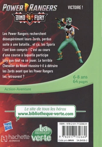 Power Rangers Tome 6 Victoire !